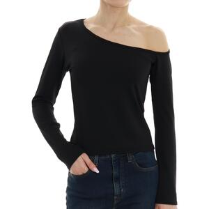 -T-SHIRT U DONNA/RP8BD16 NERO